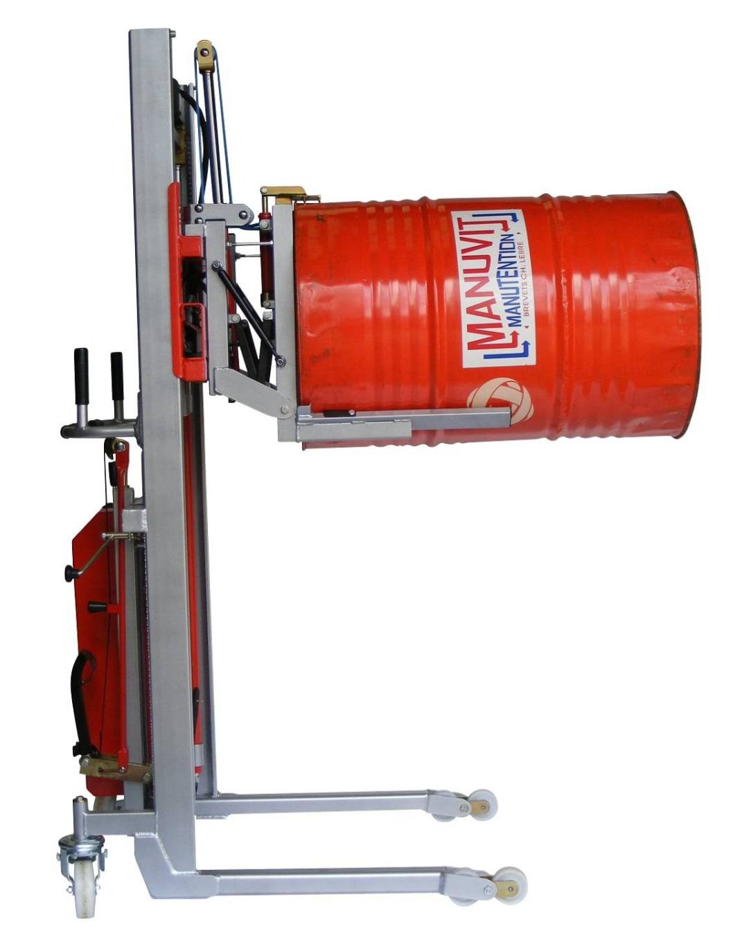 LEV 300 & 600 Drum Trucks for Lifting, moving & rotating drums - Image 4