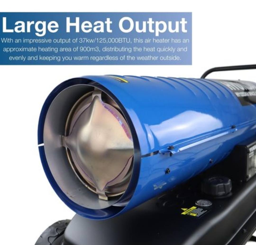 Hyundai 37kW Diesel/Kerosene Space Heater 125 000BTU. - Image 3